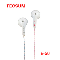 Tecsun/德生 E-50德生收音机50欧姆中阻有线通用立体声耳机